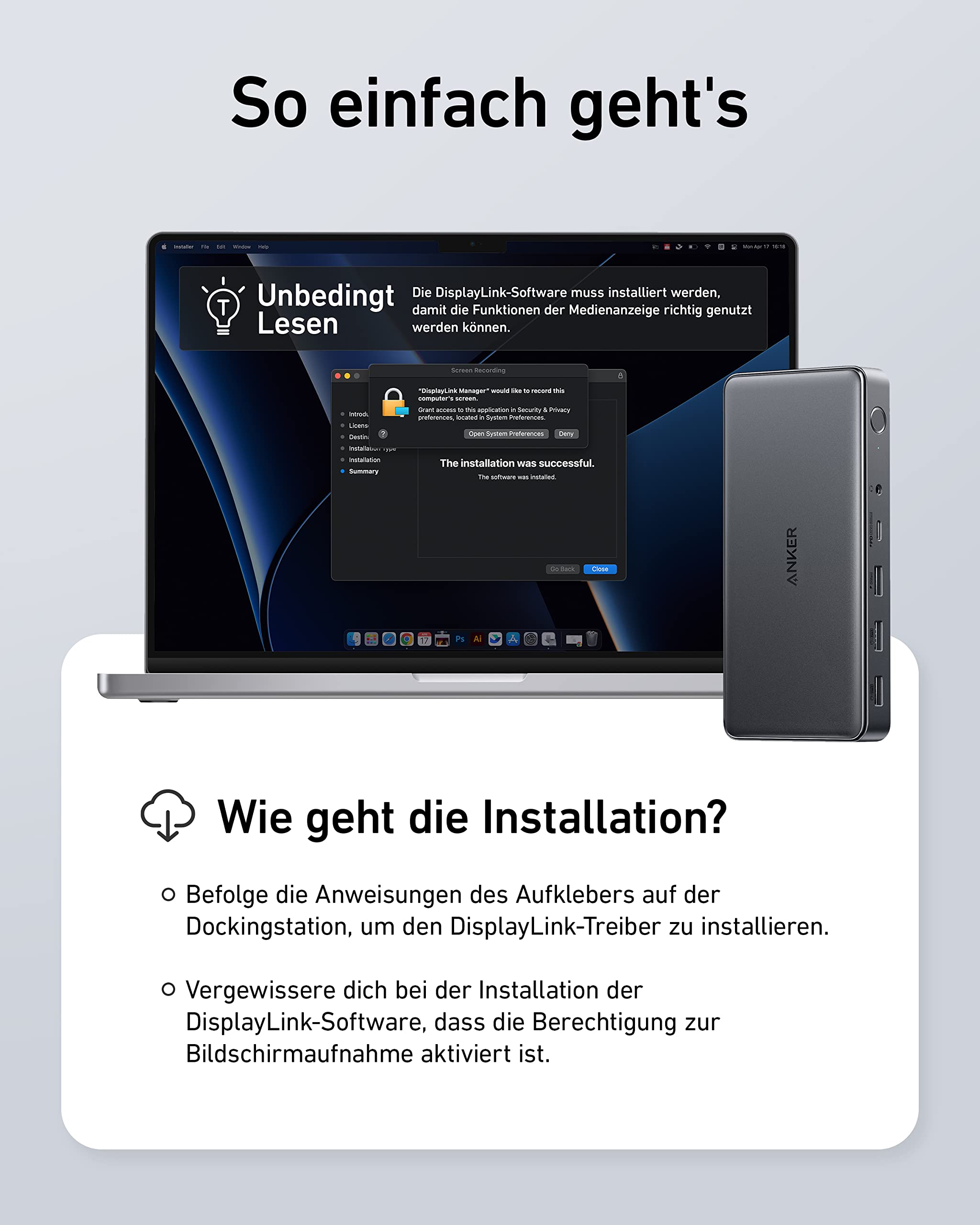 Anker 564 USB-C Docking Station